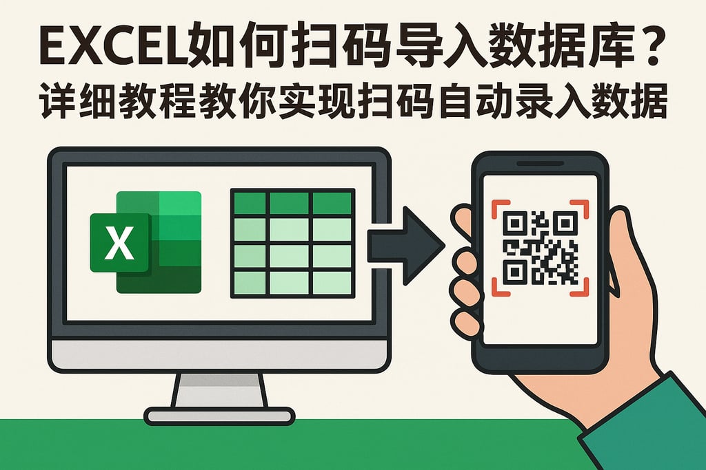 excel如何扫码导入数据库？详细教程教你实现扫码自动录入数据