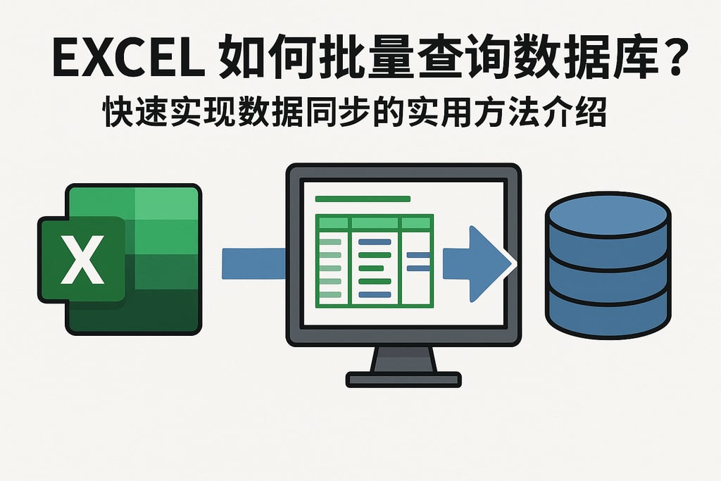 excel如何批量查询数据库？快速实现数据同步的实用方法介绍