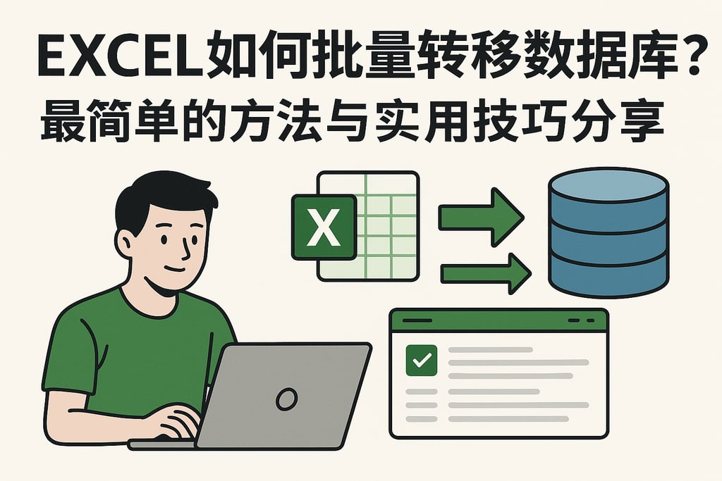 excel如何批量转移数据库？最简单的方法与实用技巧分享