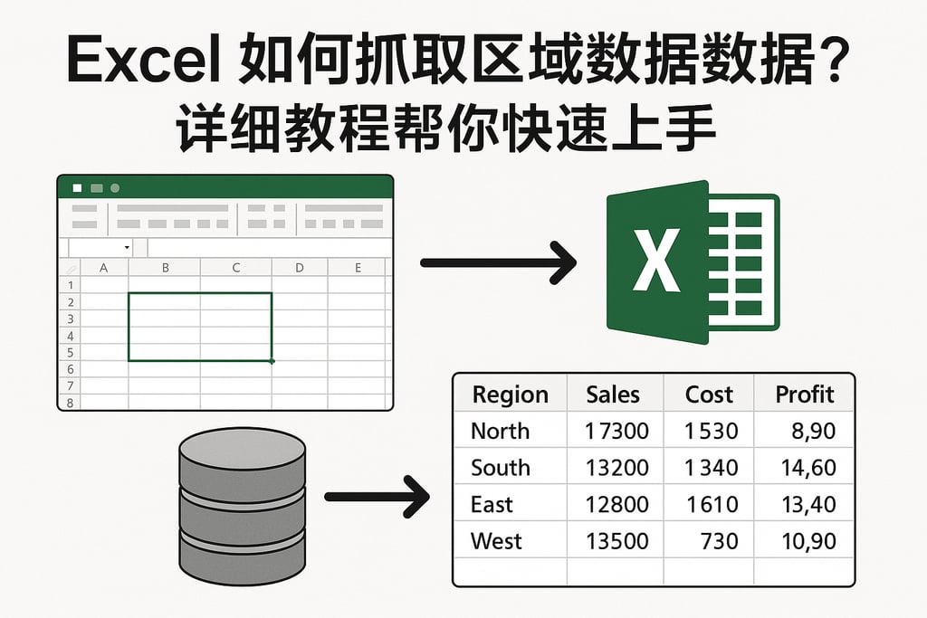 excel如何抓取区域数据库数据？详细教程帮你快速上手