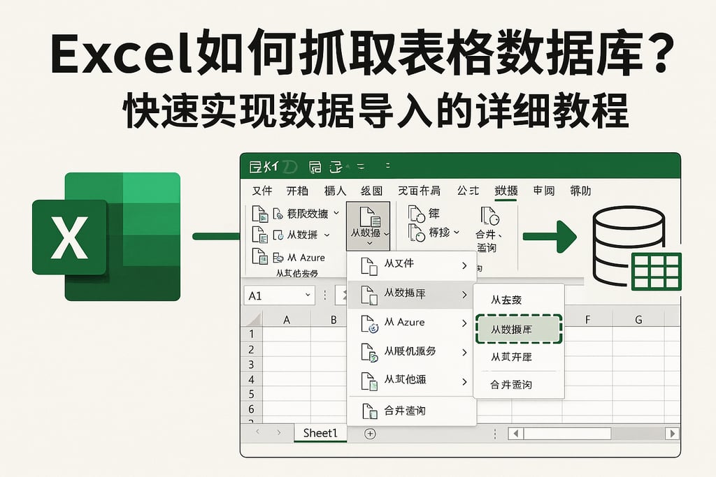 excel如何抓取表格数据库？快速实现数据导入的详细教程