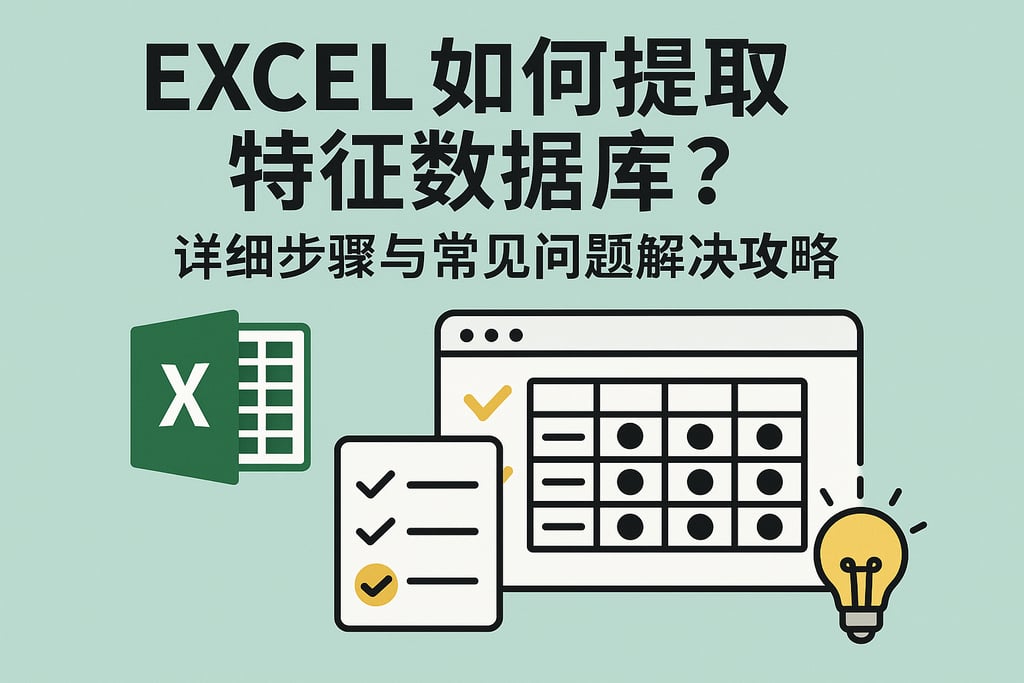 excel如何提取特征数据库？详细步骤与常见问题解决攻略