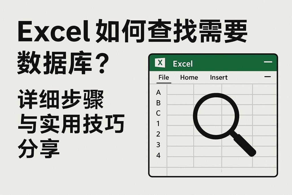 excel如何查找需要数据库？详细步骤与实用技巧分享