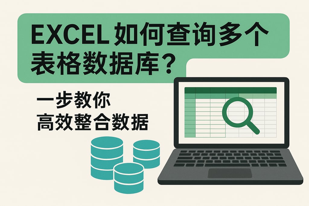 excel如何查询多个表格数据库？一步教你高效整合数据
