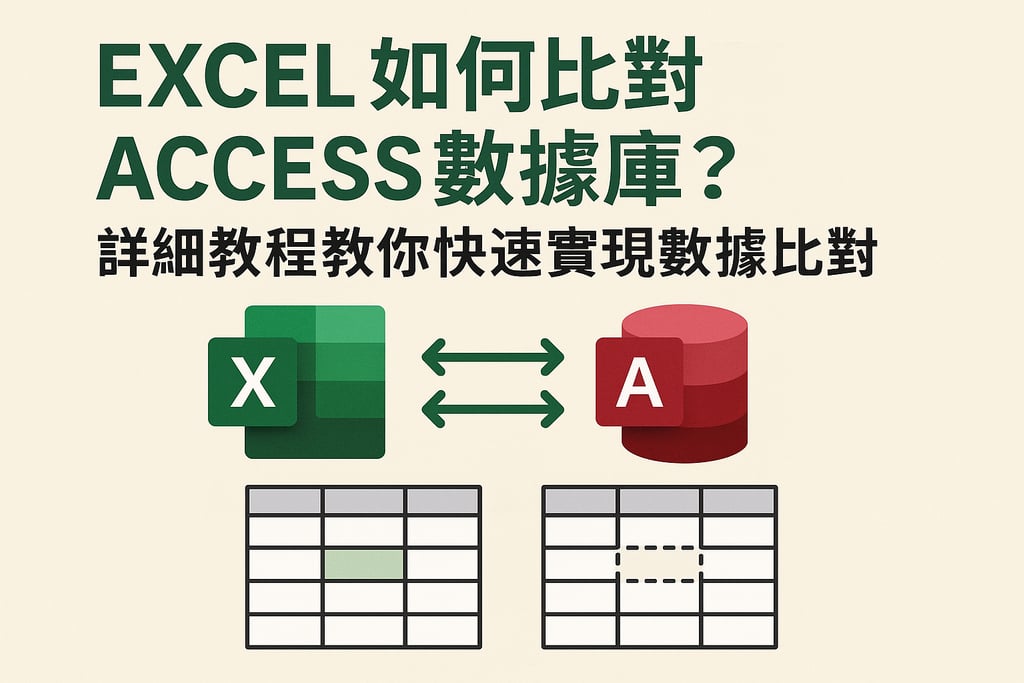 excel如何比对access数据库？详细教程教你快速实现数据比对