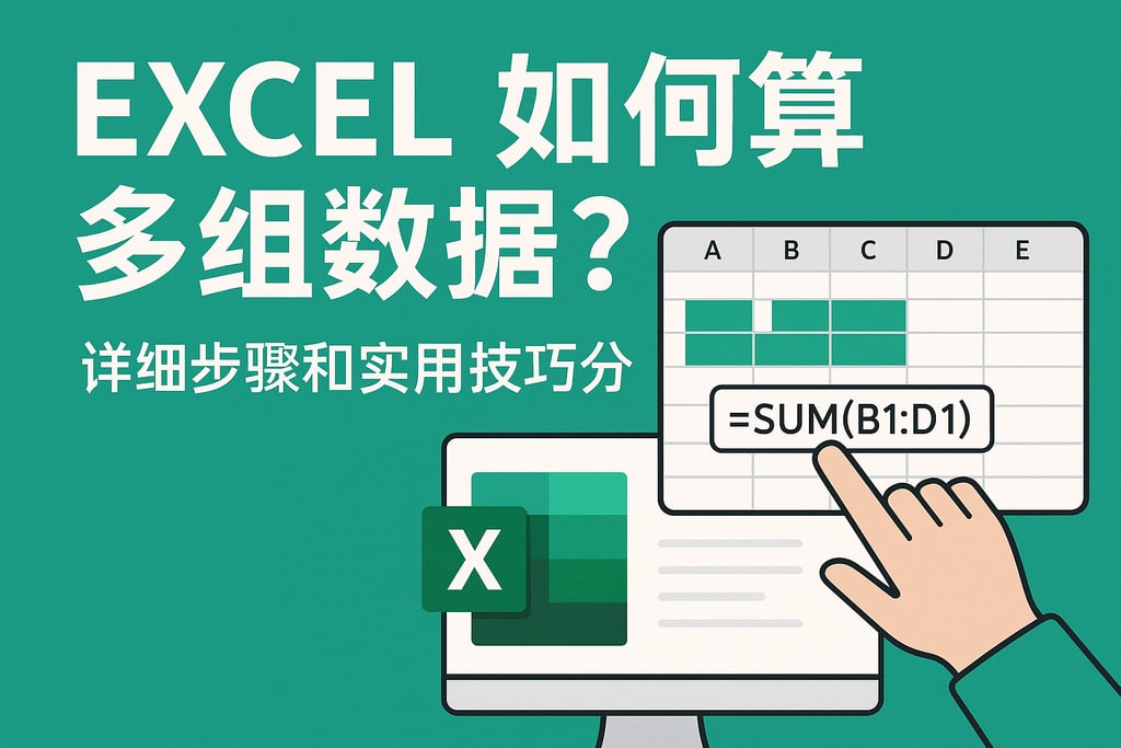 excel如何算多组数据库？详细步骤和实用技巧分享
