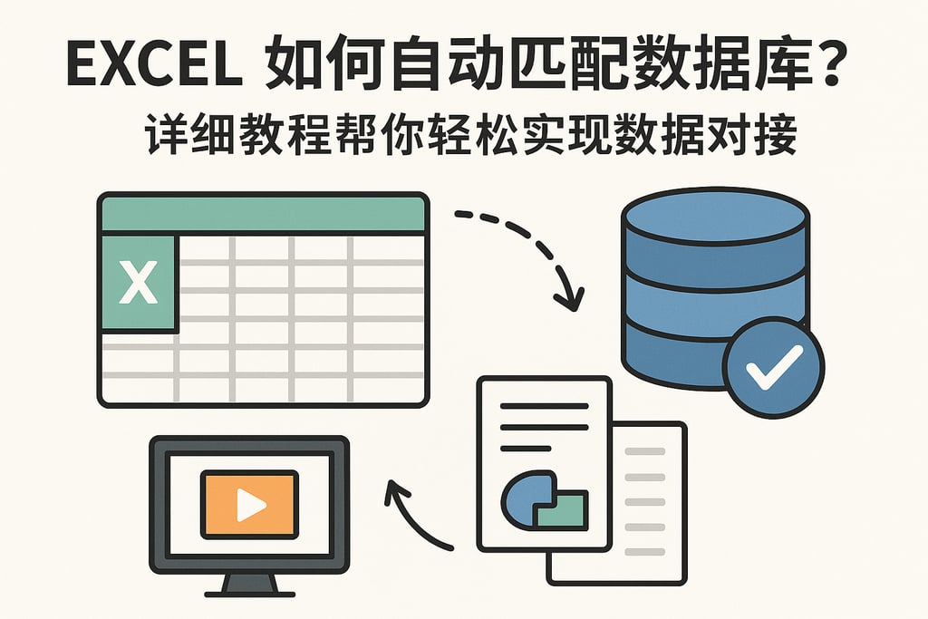 excel如何自动匹配数据库？详细教程帮你轻松实现数据对接