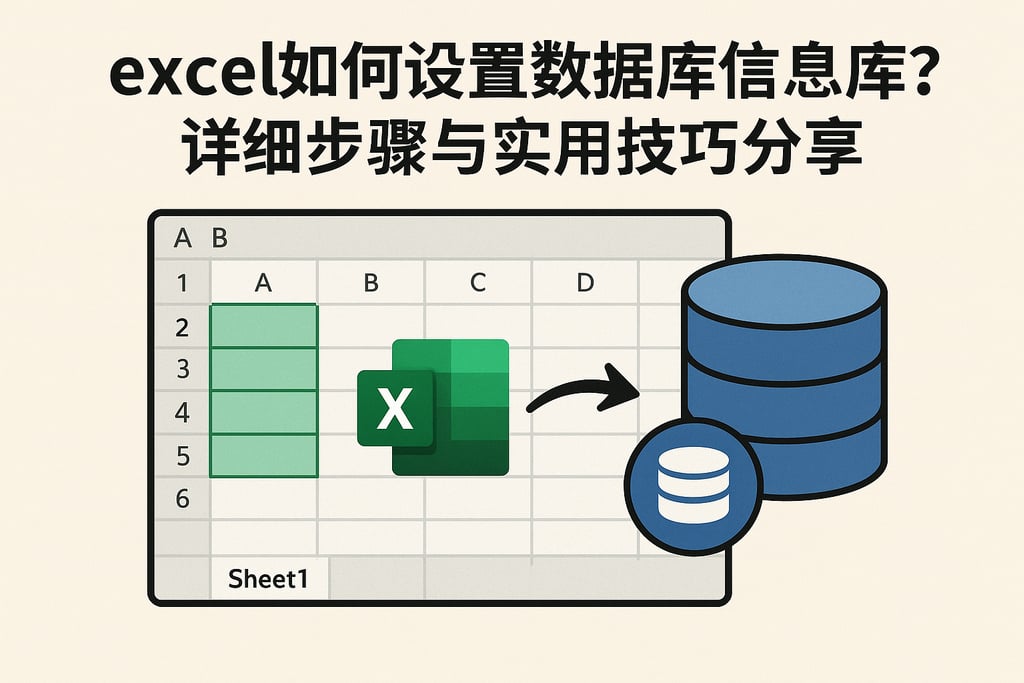 excel如何设置数据库信息库？详细步骤与实用技巧分享