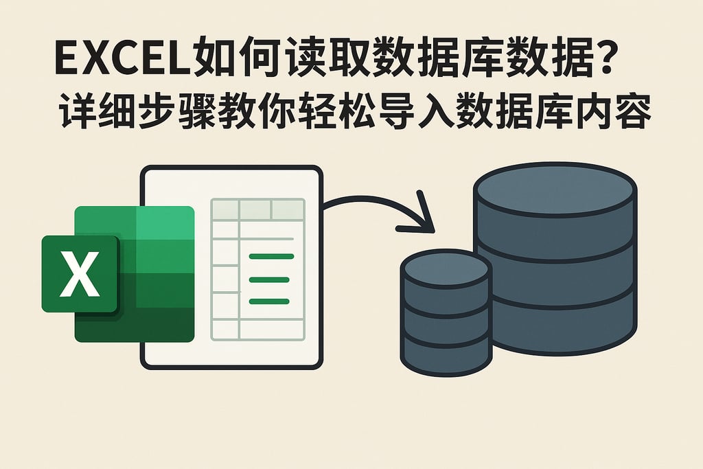 excel如何读取数据库数据？详细步骤教你轻松导入数据库内容