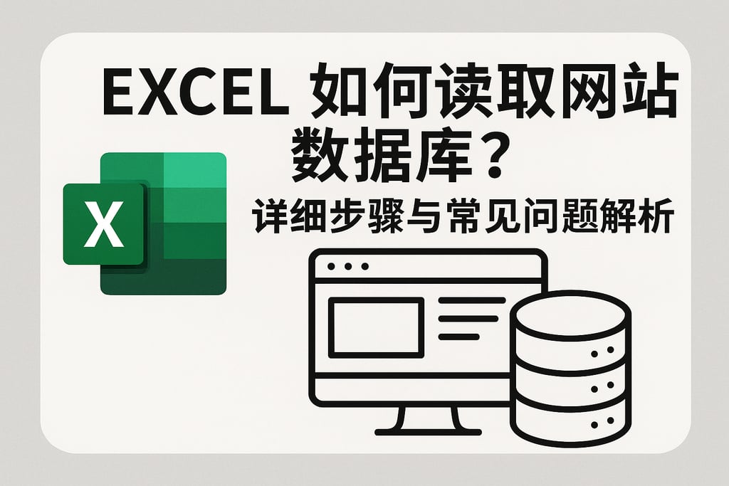 excel如何读取网站数据库？详细步骤与常见问题解析