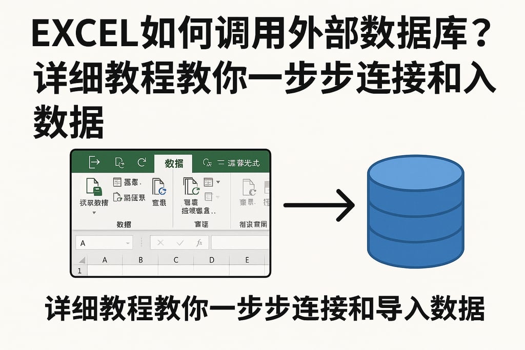 excel如何调用外部数据库？详细教程教你一步步连接和导入数据