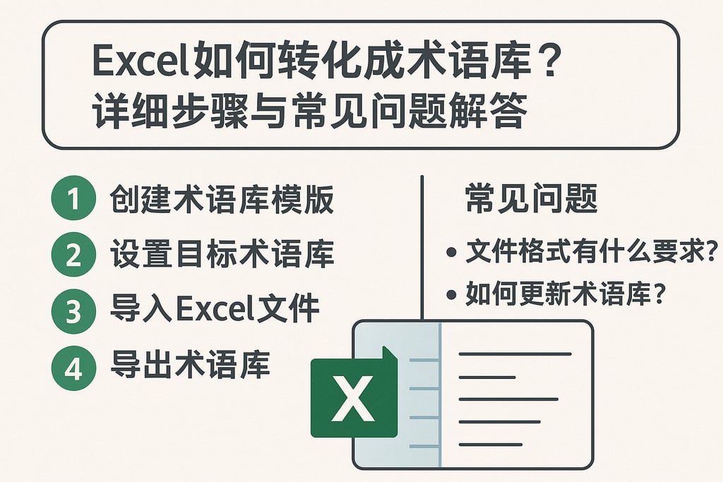 excel如何转化成术语库？详细步骤与常见问题解答