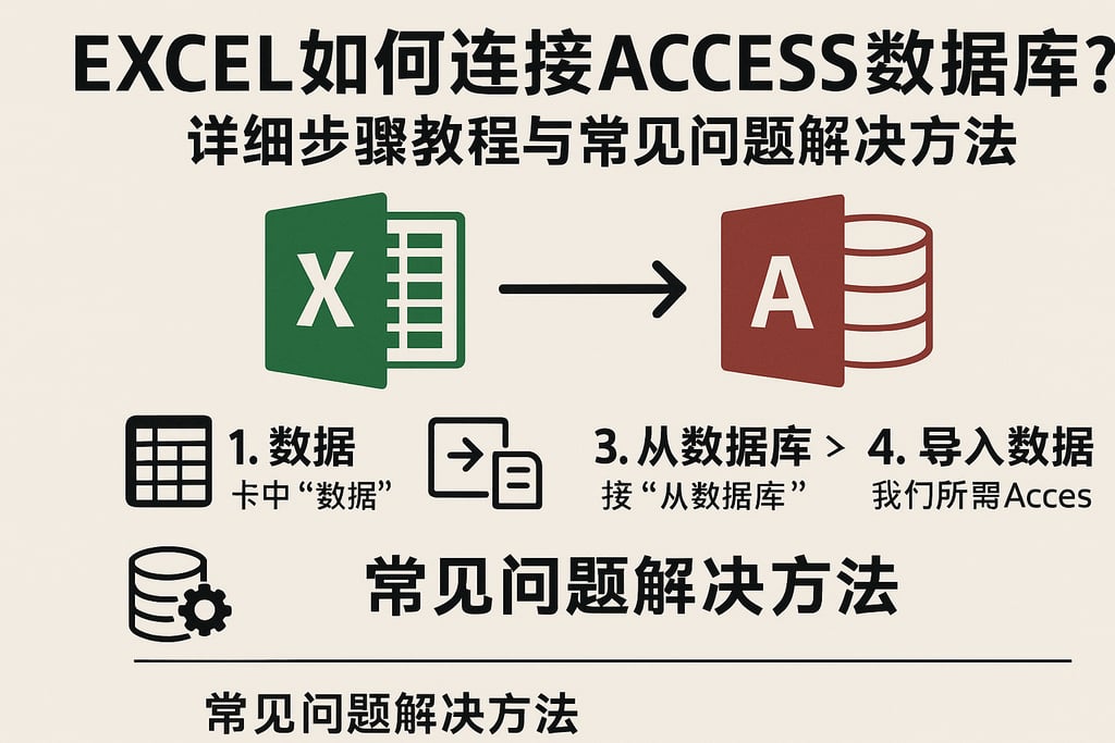excel如何连接access数据库？详细步骤教程与常见问题解决方法