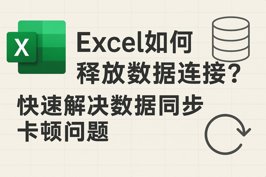 excel如何释放数据库连接？快速解决数据同步卡顿问题
