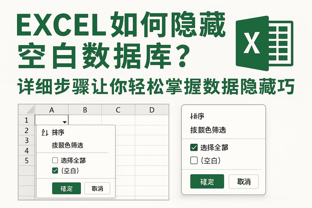 excel如何隐藏空白数据库？详细步骤让你轻松掌握数据隐藏技巧