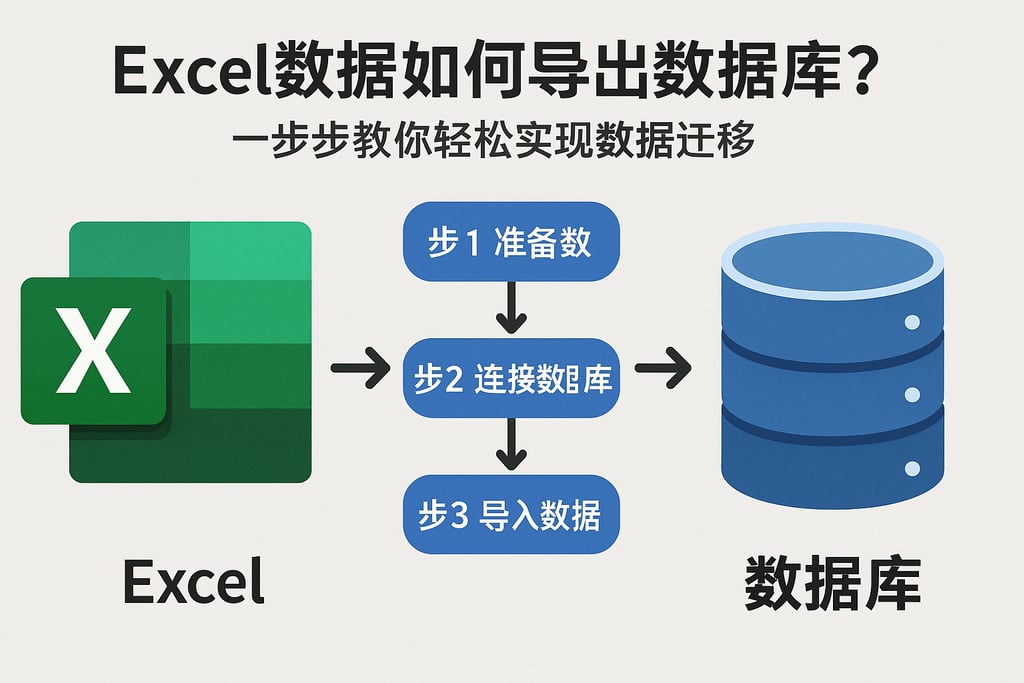 excel数据如何导出数据库？一步步教你轻松实现数据迁移