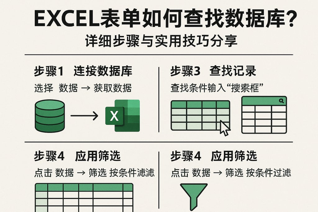 excel表单如何查找数据库？详细步骤与实用技巧分享