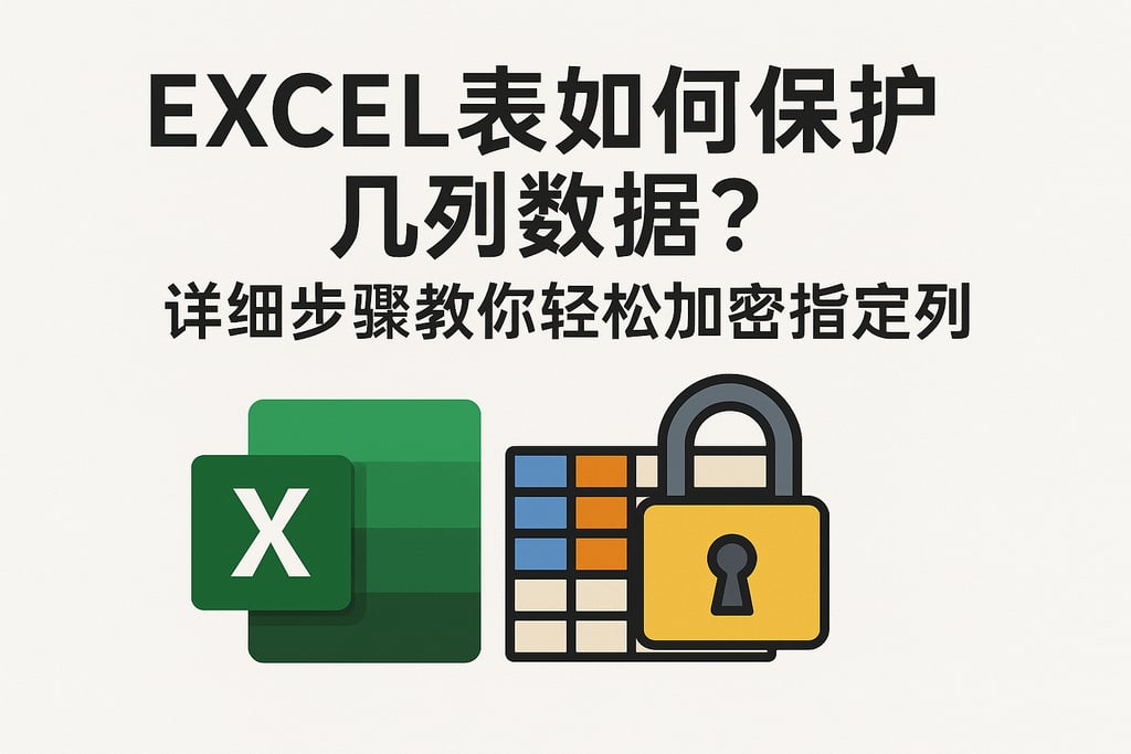 excel表如何保护几列数据库？详细步骤教你轻松加密指定列