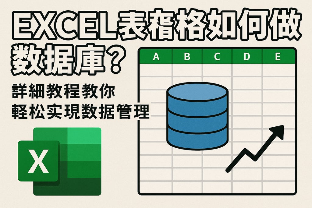 excel表格如何做数据库？详细教程教你轻松实现数据管理