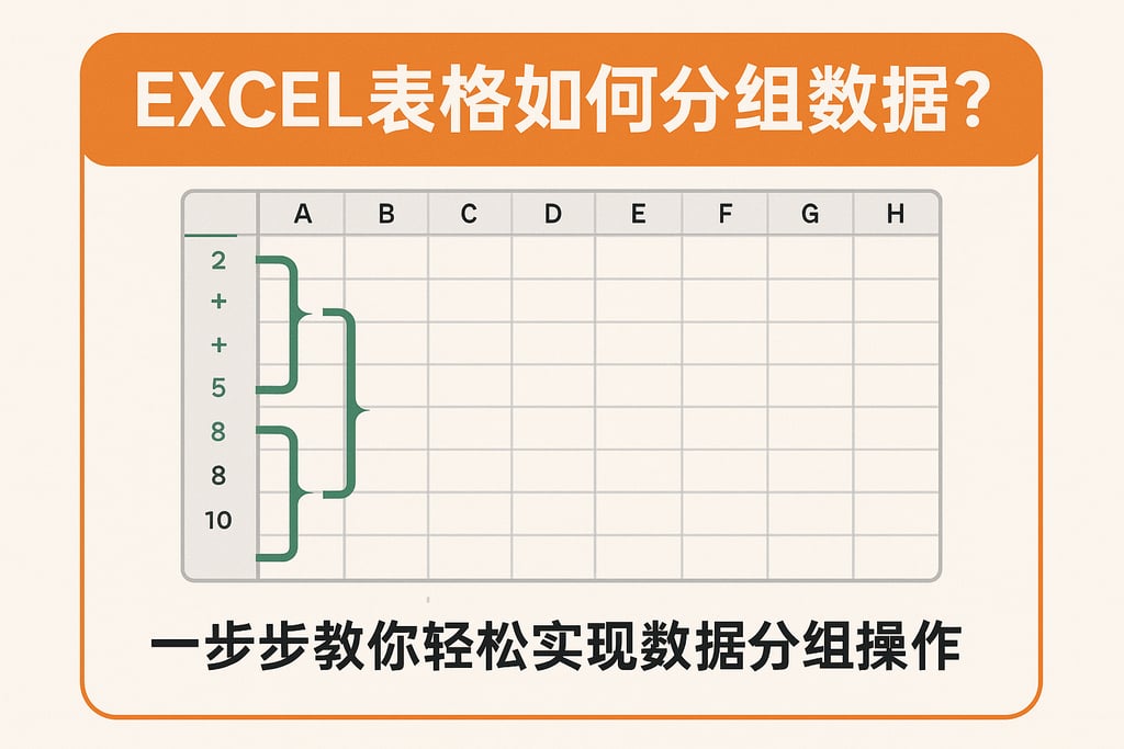 excel表格如何分组数据库？一步步教你轻松实现数据分组操作