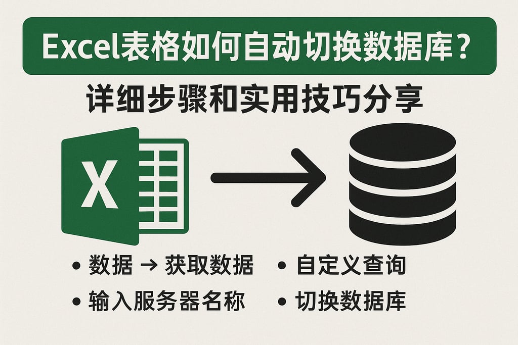excel表格如何自动切换数据库？详细步骤和实用技巧分享