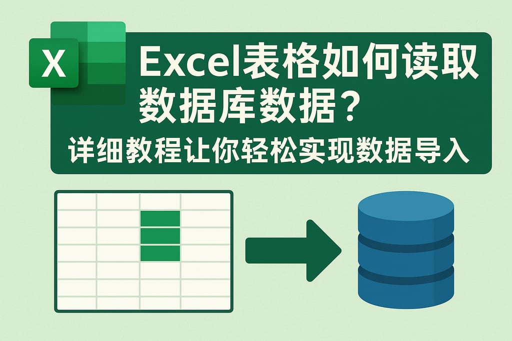 excel表格如何读取数据库数据？详细教程让你轻松实现数据导入