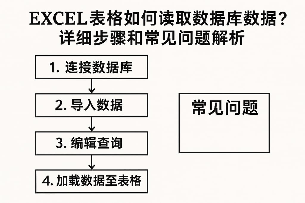 excel表格如何读取数据库数据？详细步骤和常见问题解析