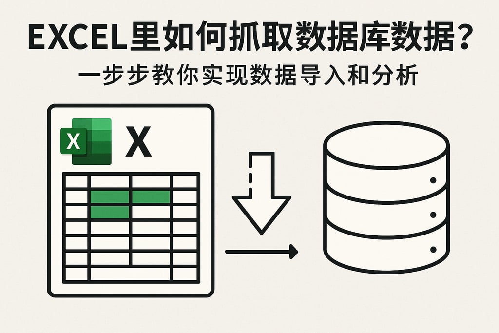 excel里如何抓取数据库数据？一步步教你实现数据导入和分析