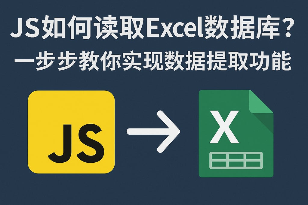 js如何读取excel数据库？一步步教你实现数据提取功能