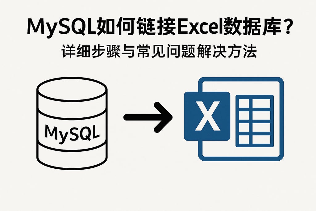 mysql如何链接excel数据库？详细步骤与常见问题解决方法