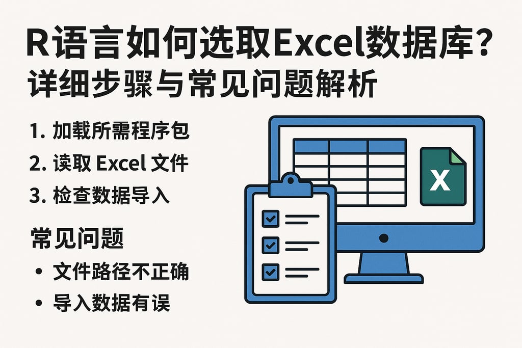 r语言如何选取excel数据库？详细步骤与常见问题解析