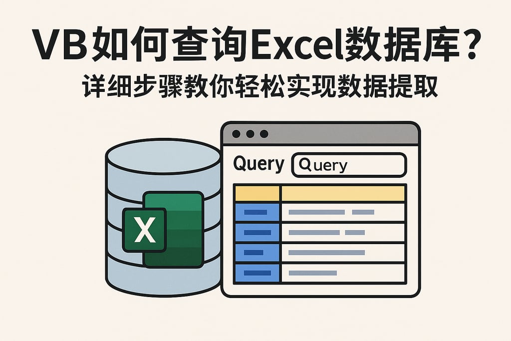 vb如何查询excel数据库？详细步骤教你轻松实现数据提取