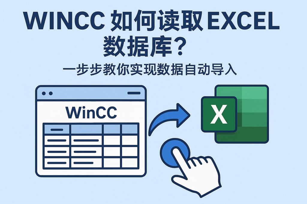 wincc如何读取excel数据库？一步步教你实现数据自动导入