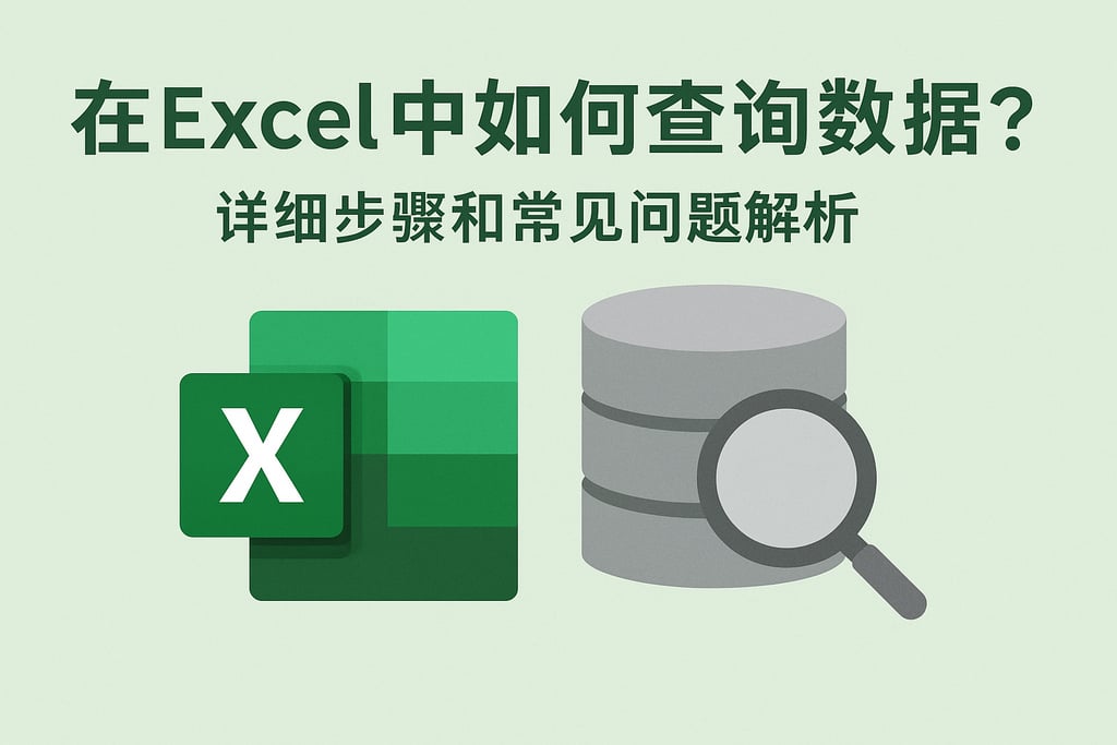 在Excel中如何查询数据库？详细步骤和常见问题解析