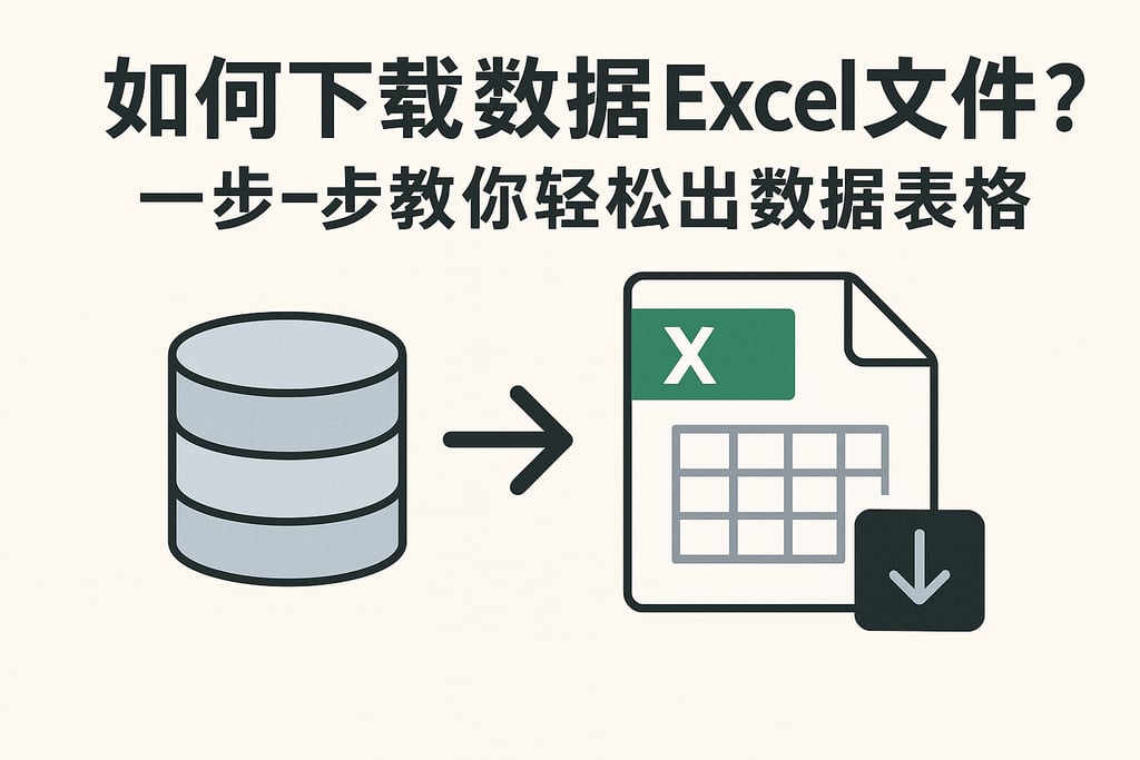 如何下载数据库的Excel文件？一步一步教你轻松导出数据表格