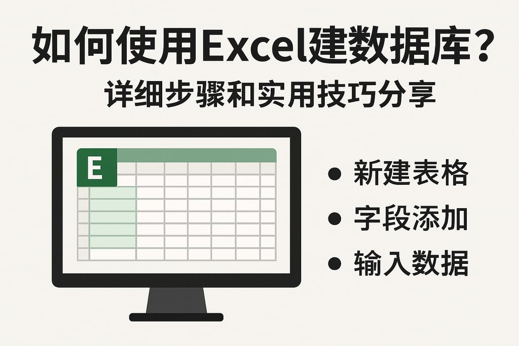 如何使用Excel建数据库？详细步骤和实用技巧分享