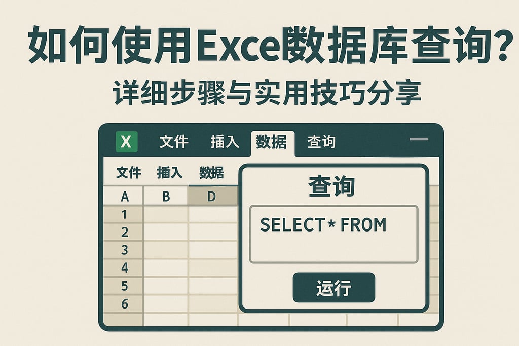 如何使用Excel数据库查询？详细步骤与实用技巧分享