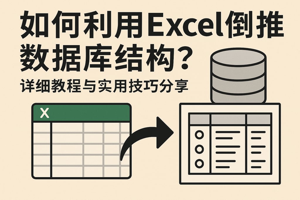 如何利用Excel倒推数据库结构？详细教程与实用技巧分享