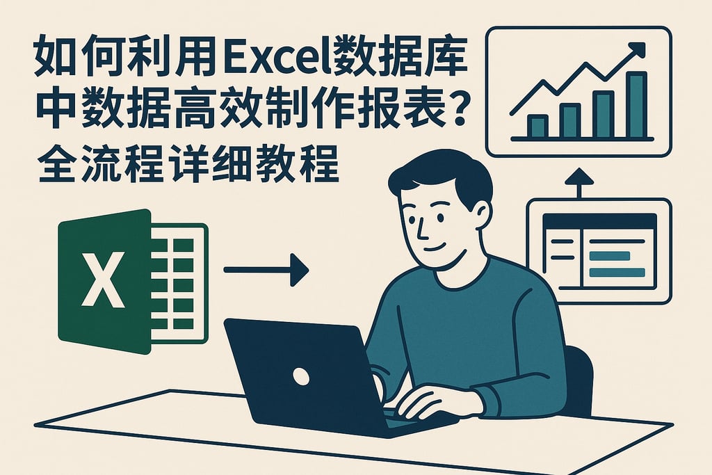 如何利用excel数据库中数据高效制作报表？全流程详细教程
