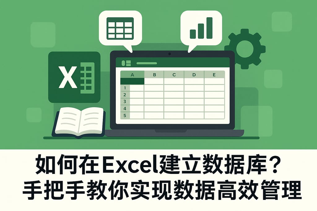 如何在Excel建立数据库？手把手教你实现数据高效管理