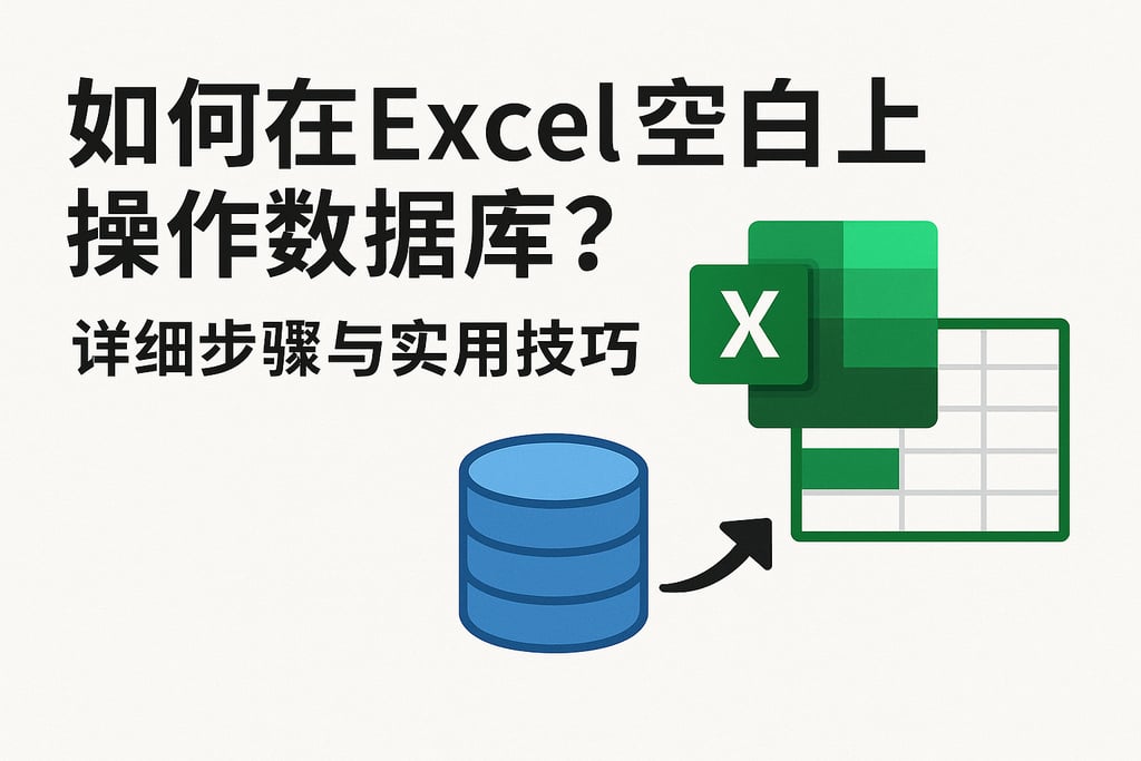 如何在Excel空白上操作数据库？详细步骤与实用技巧