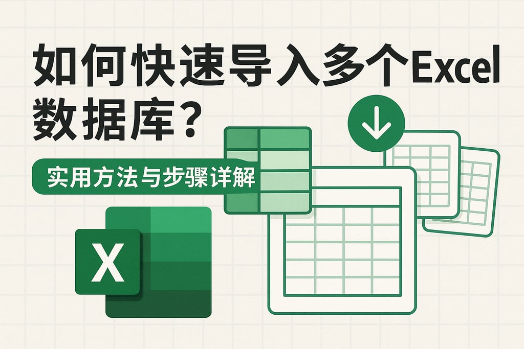 如何快速导入多个excel数据库？实用方法与步骤详解