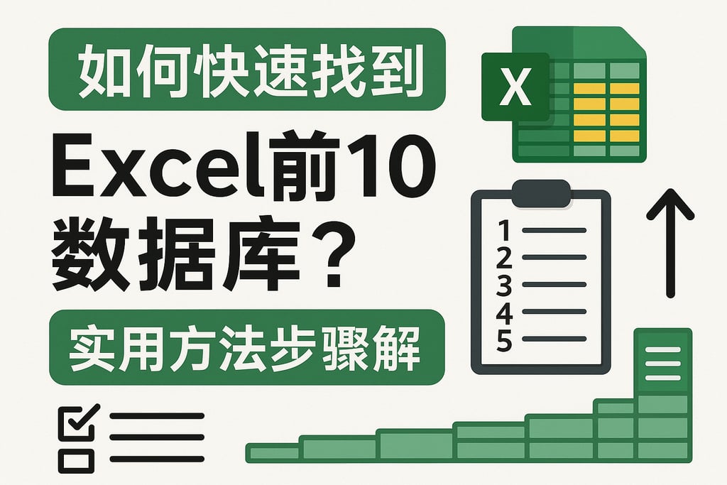 如何快速找到Excel前10数据库？实用方法步骤详解