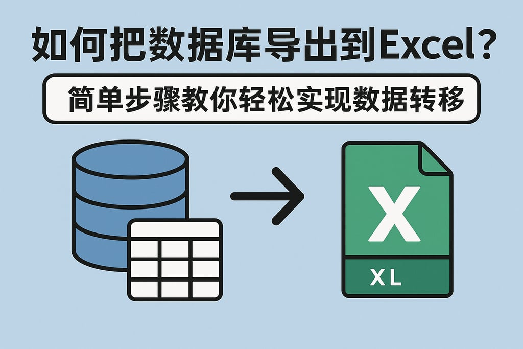 如何把数据库导出到Excel？简单步骤教你轻松实现数据转移