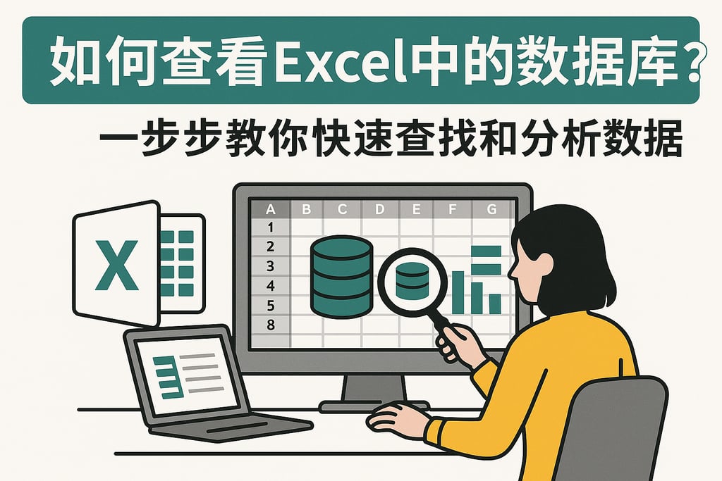 如何查看Excel中的数据库？一步步教你快速查找和分析数据