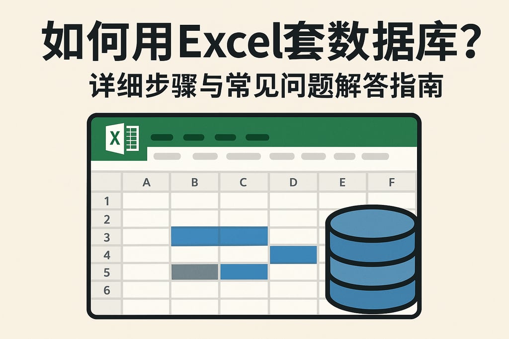 如何用Excel套数据库？详细步骤与常见问题解答指南