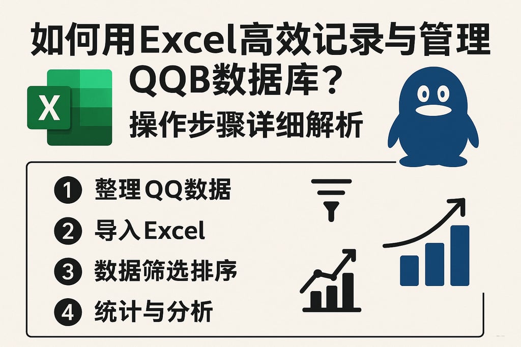 如何用Excel高效记录与管理QQ数据库？操作步骤详细解析