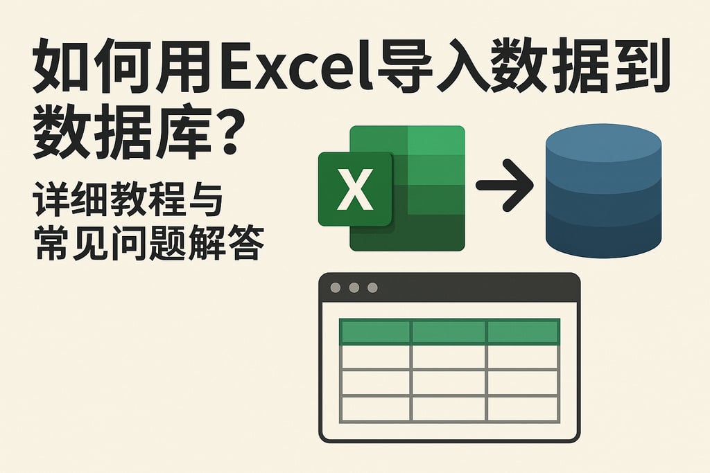 如何用excel导入数据到数据库？详细教程与常见问题解答