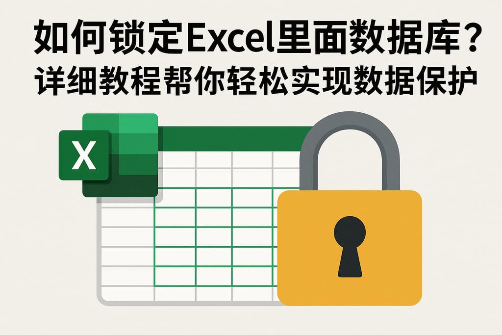 如何锁定Excel里面数据库？详细教程帮你轻松实现数据保护