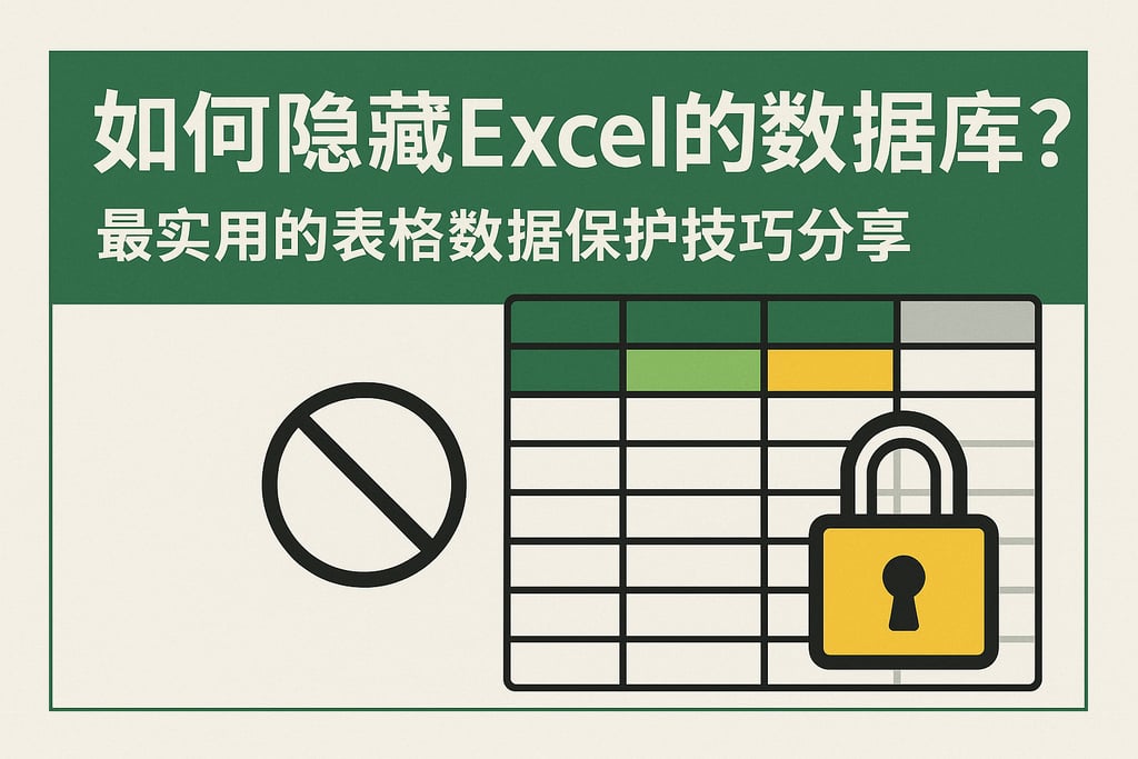 如何隐藏Excel的数据库？最实用的表格数据保护技巧分享